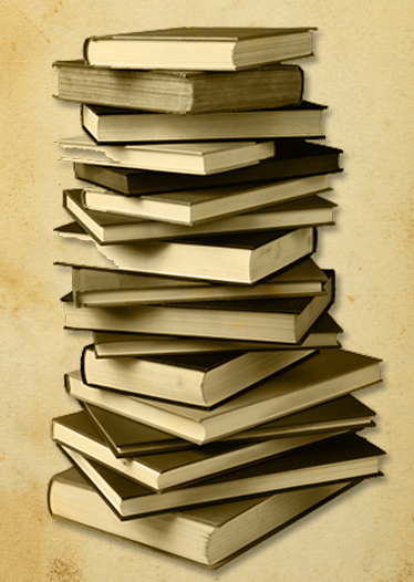 un pilar de libros un pilar de libros